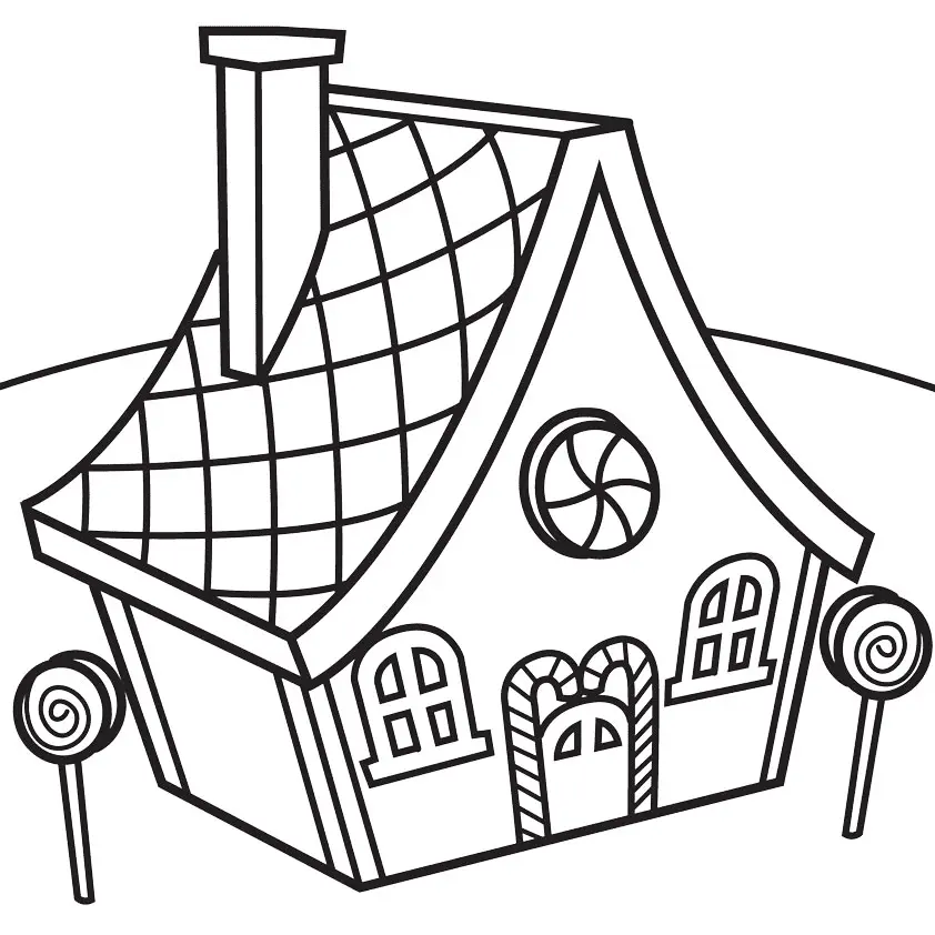 Haus Ausmalbilder 43