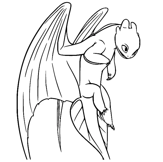 How to Train Your Dragon Coloring Pages 14