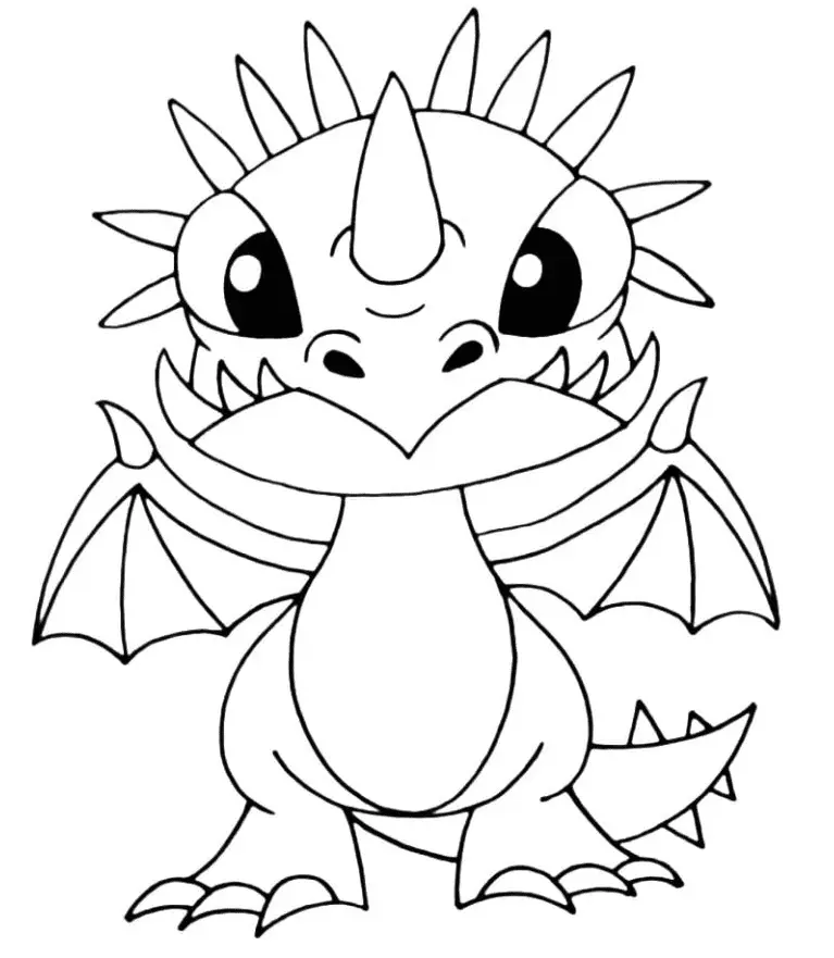 How to Train Your Dragon Coloring Pages 15