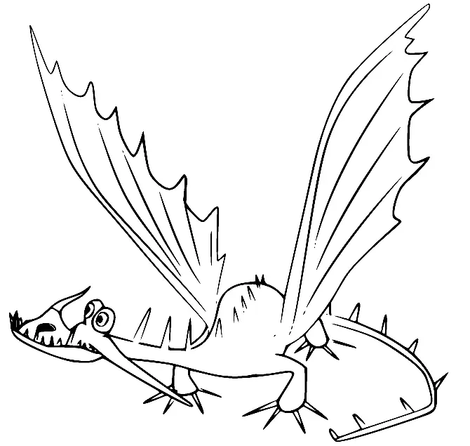 How to Train Your Dragon Coloring Pages 16