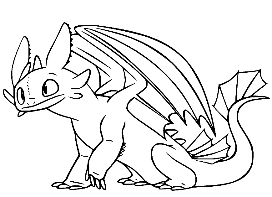 How to Train Your Dragon Coloring Pages 17