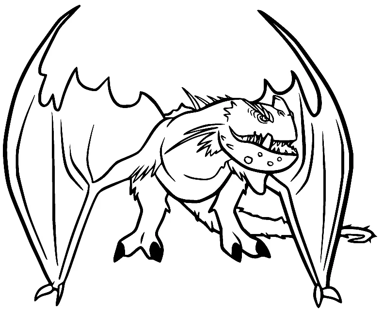 How to Train Your Dragon Coloring Pages 2