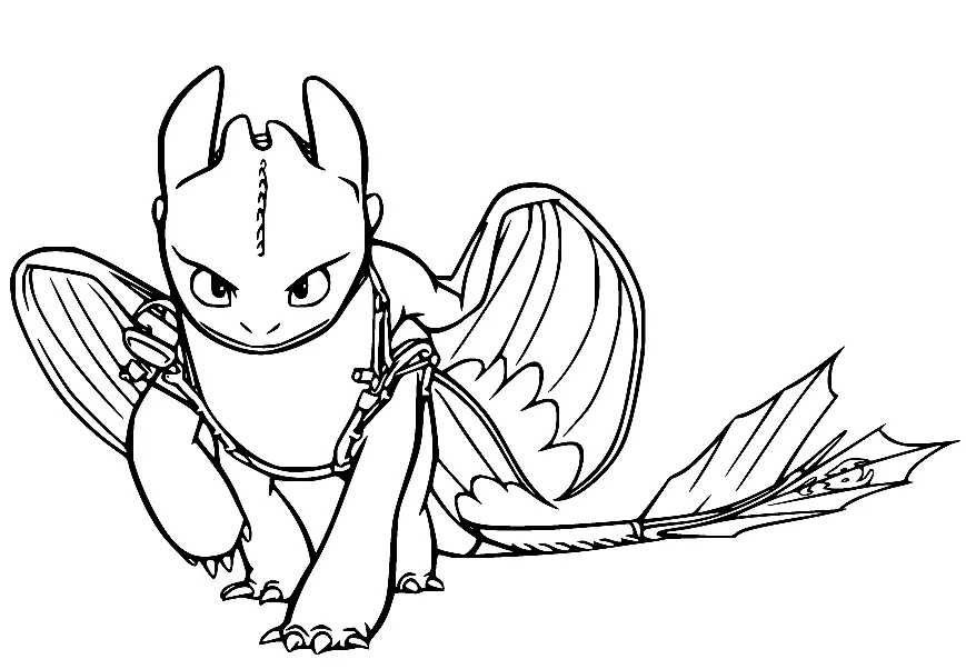 How to Train Your Dragon Coloring Pages 20