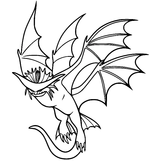 How to Train Your Dragon Coloring Pages 22