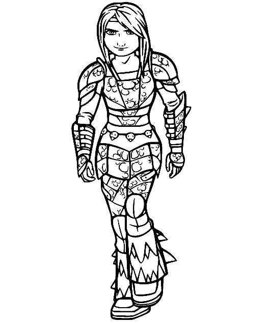 How to Train Your Dragon Coloring Pages 25