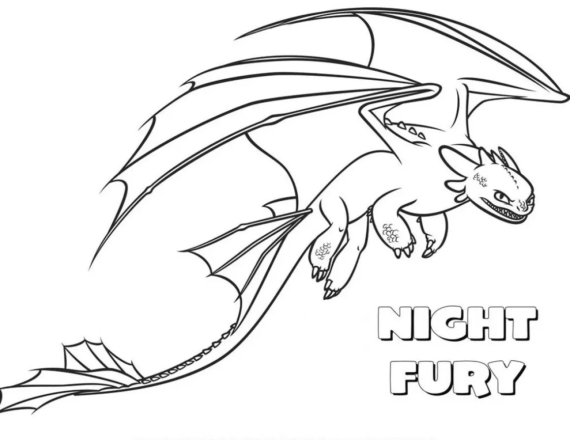 How to Train Your Dragon Coloring Pages 27