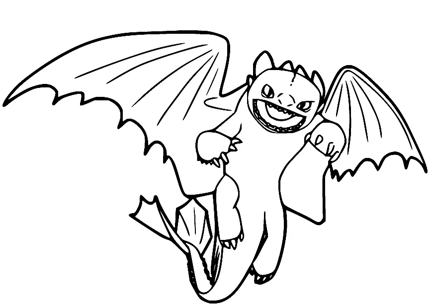 How to Train Your Dragon Coloring Pages 30