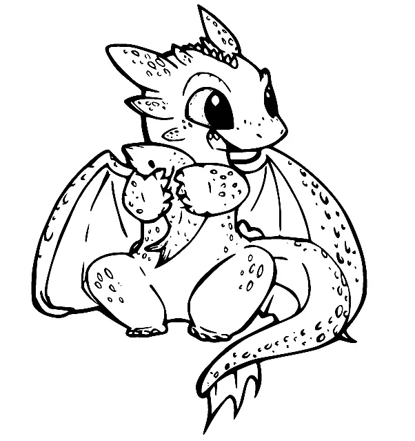 How to Train Your Dragon Coloring Pages 35