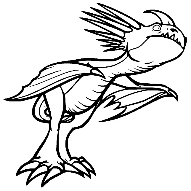 How to Train Your Dragon Coloring Pages 41