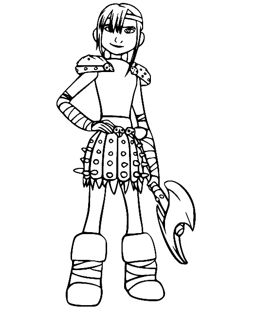 How to Train Your Dragon Coloring Pages 42