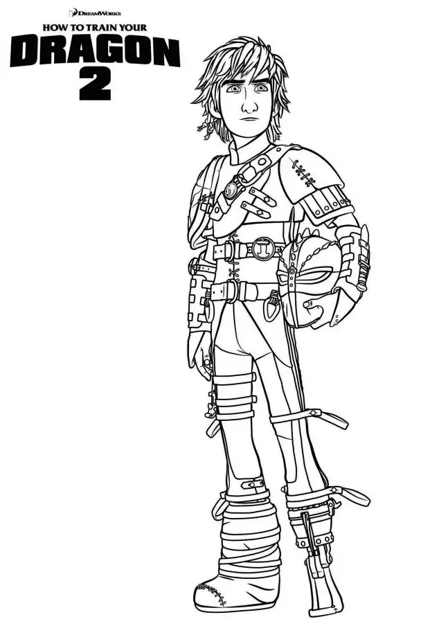 How to Train Your Dragon Coloring Pages 43