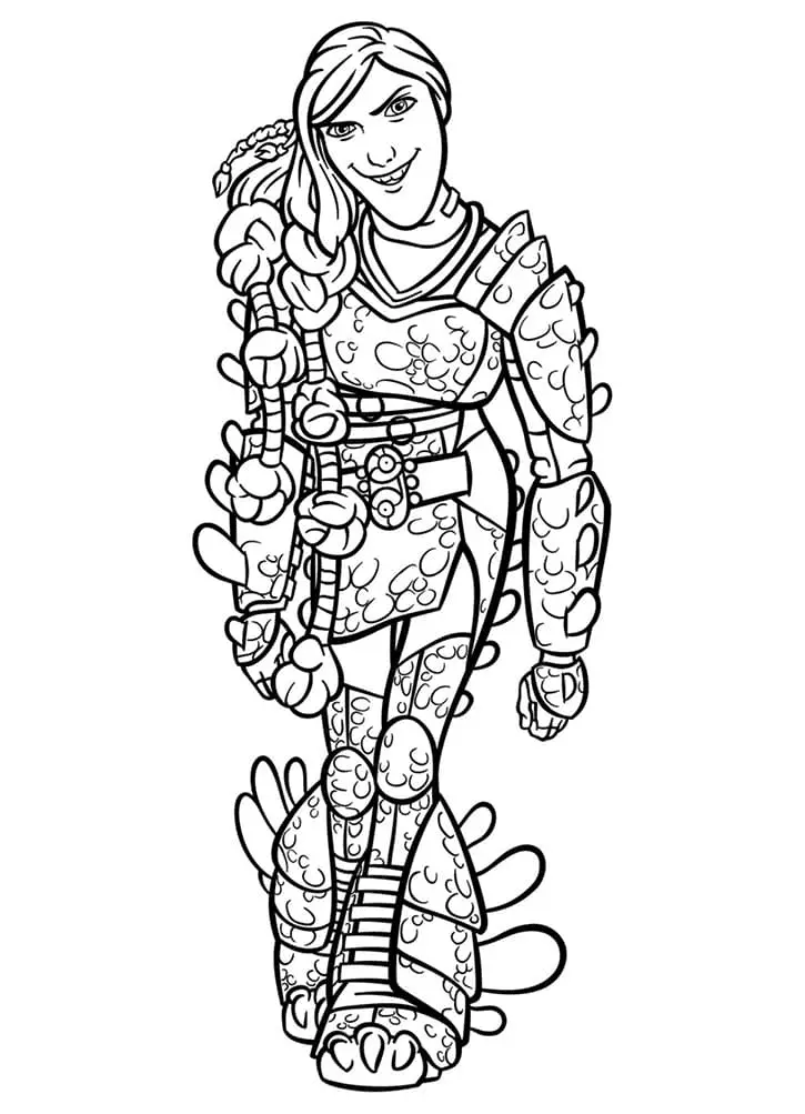 How to Train Your Dragon Coloring Pages 55