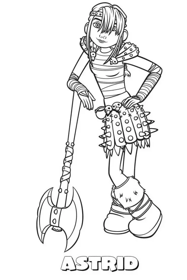 How to Train Your Dragon Coloring Pages 56