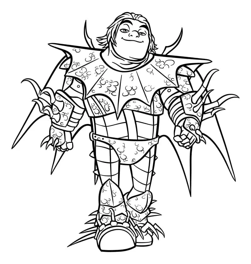 How to Train Your Dragon Coloring Pages 57