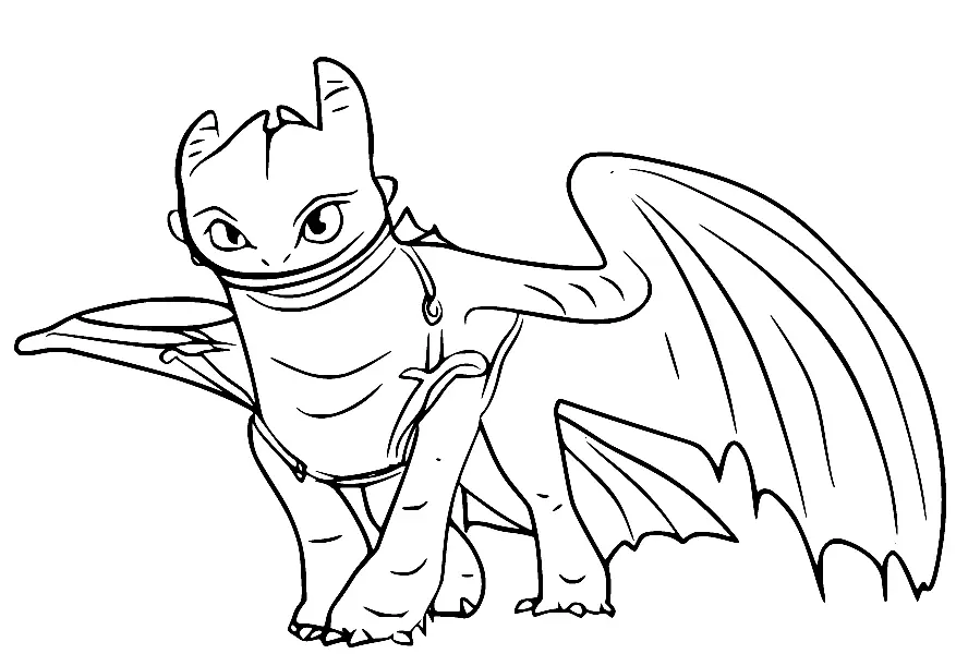 How to Train Your Dragon Coloring Pages 9