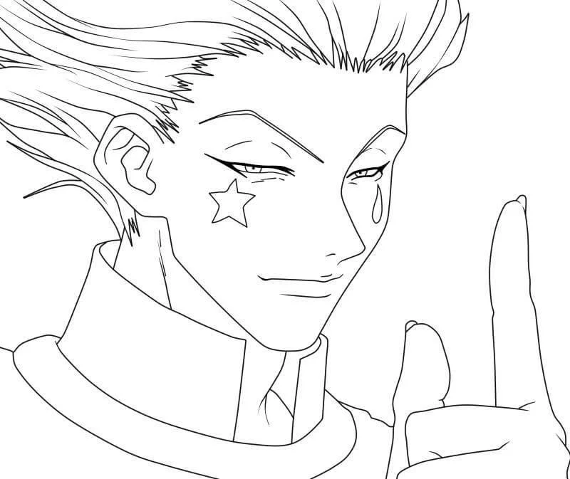 Hunter x Hunter Ausmalbilder 2