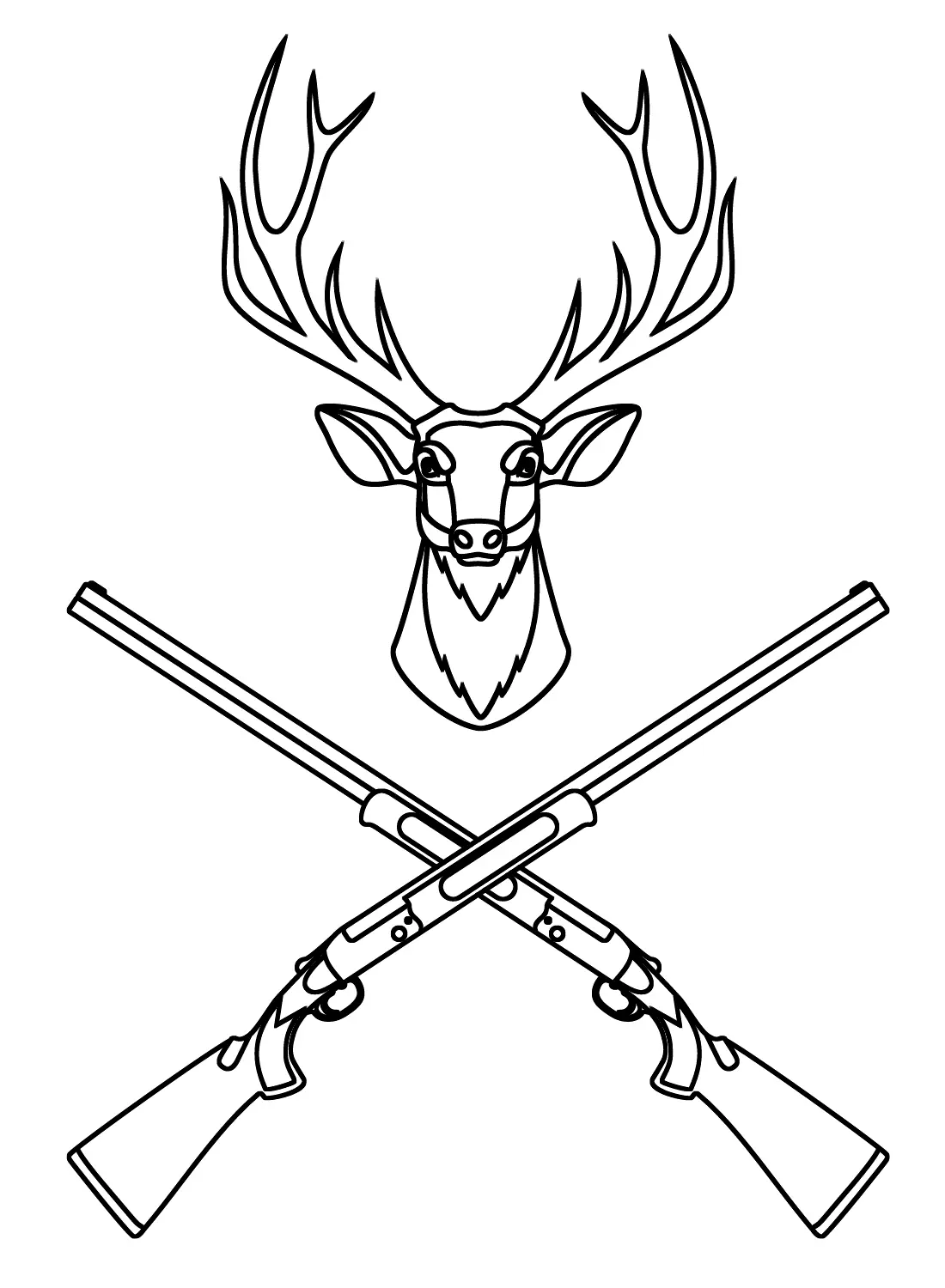 Hunting Coloring Pages 3