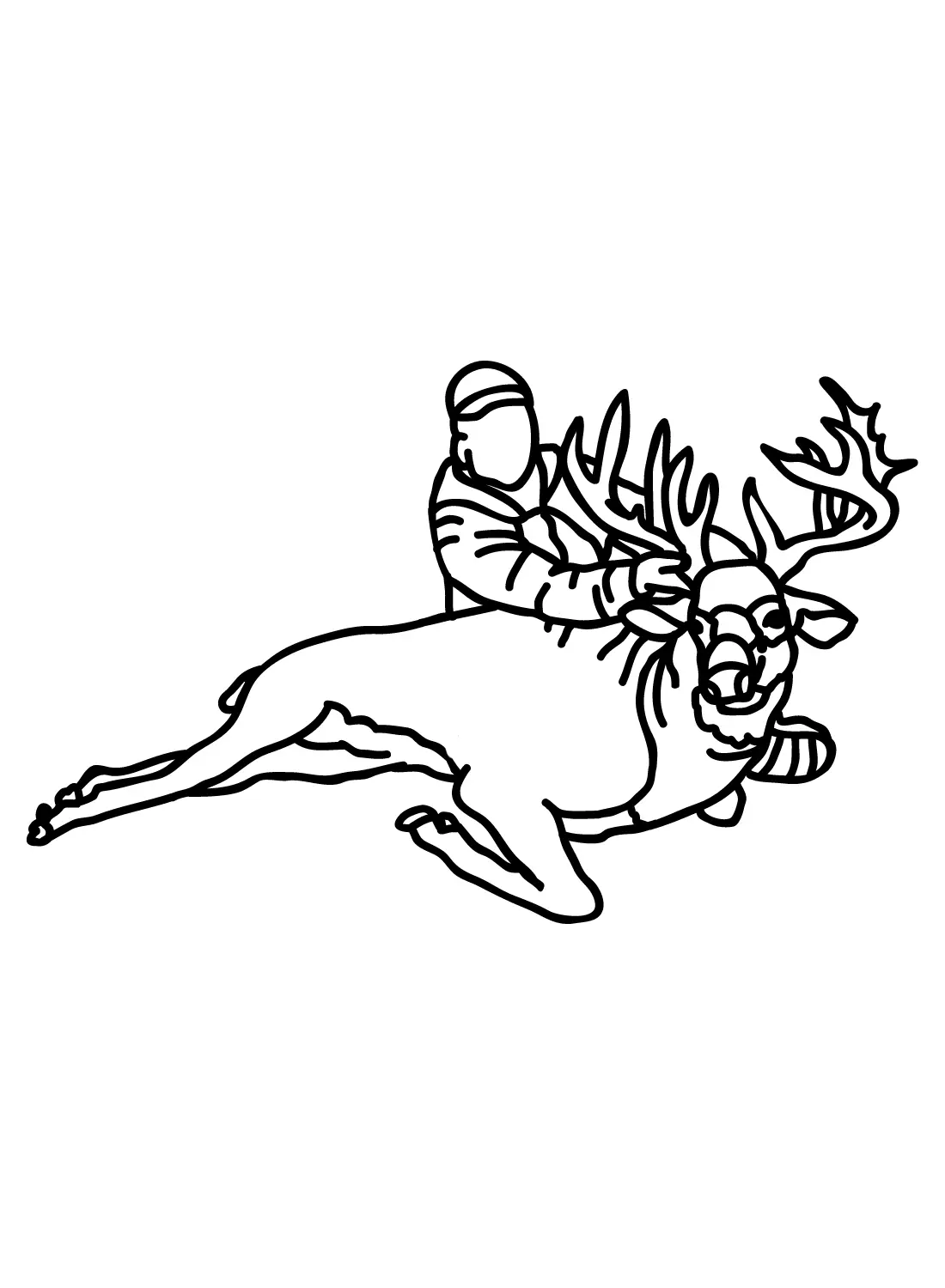 Hunting Coloring Pages 7