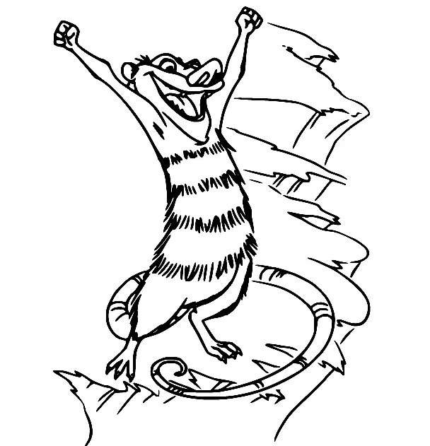 Ice Age Coloring Pages 49