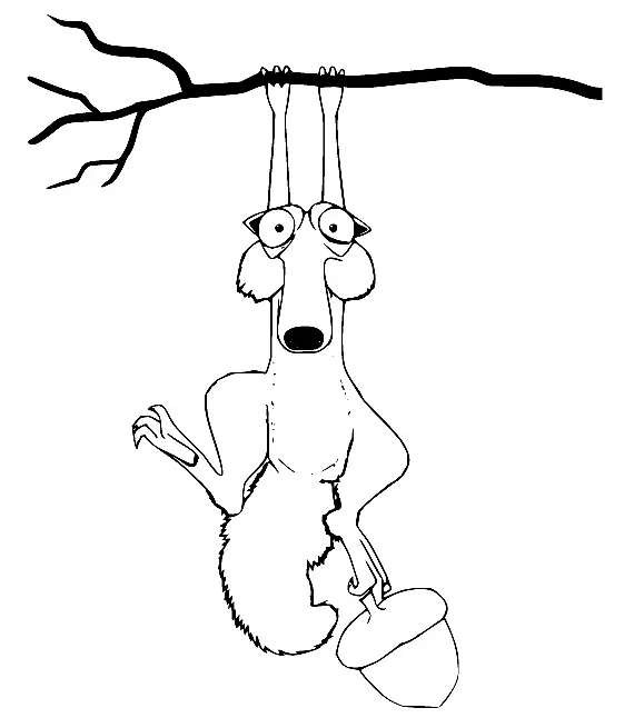 Ice Age Coloring Pages