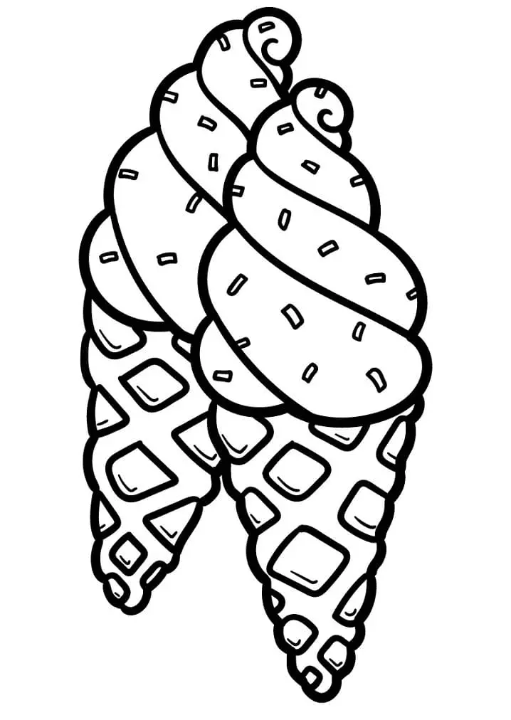Ice Cream Coloring Pages 37