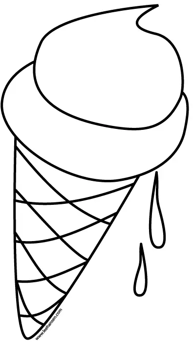 Desenhos de Ice Cream Para Colorir 40