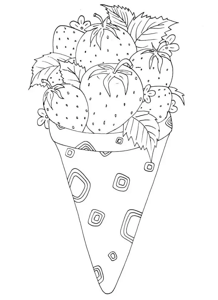 Ice Cream Coloring Pages 47