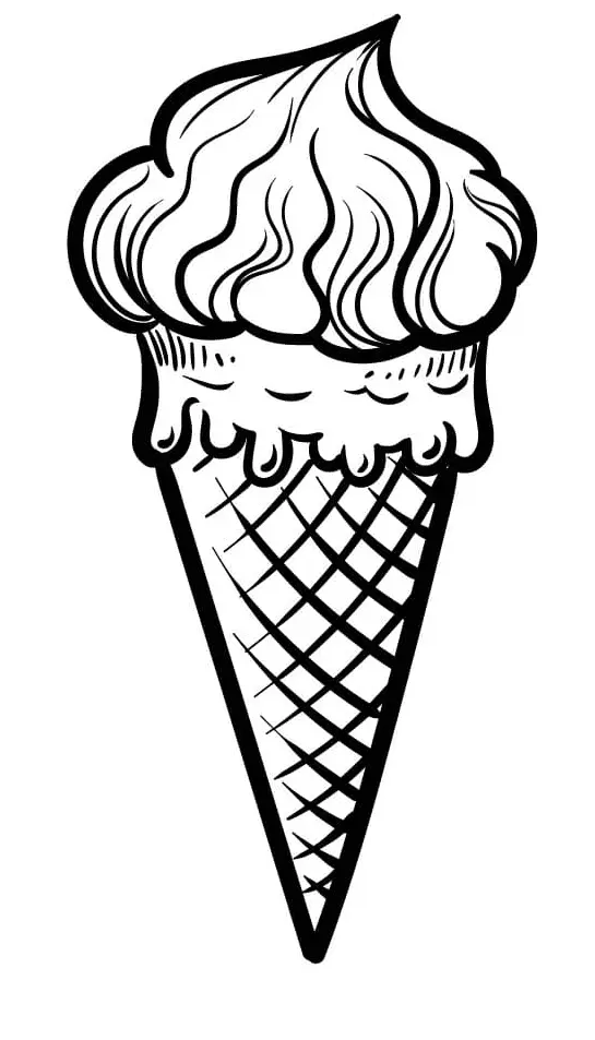 Ice Cream Coloring Pages 54