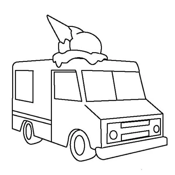 Ice Cream Truck Coloring Pages 65