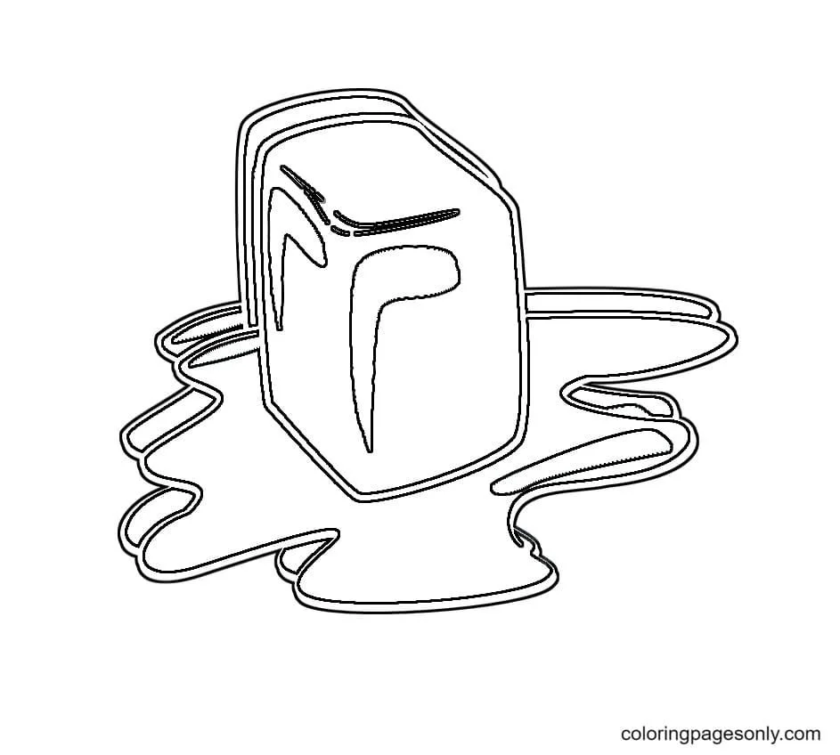 Ice Cube Coloring Pages 18