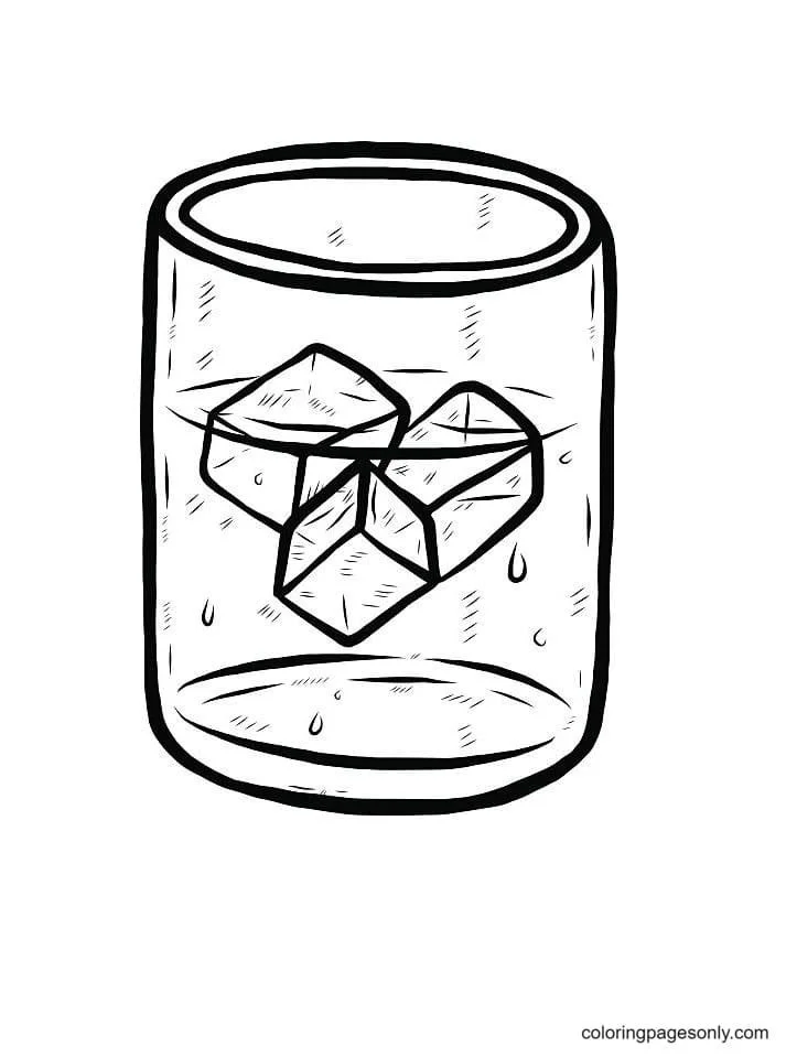 Ice Cube Coloring Pages 8