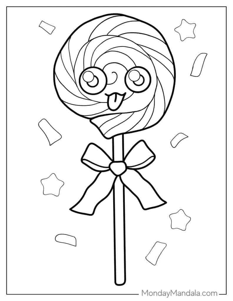 Ice Lolly Coloring Pages 14