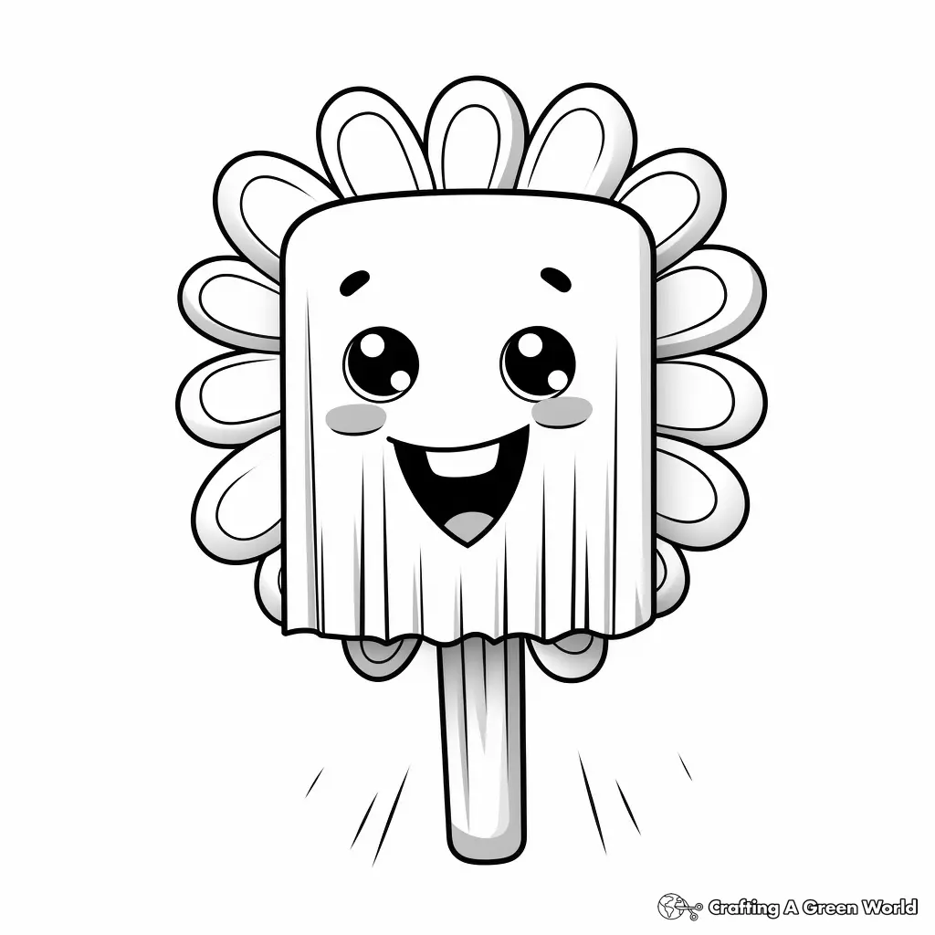 Helado Para Colorear 76