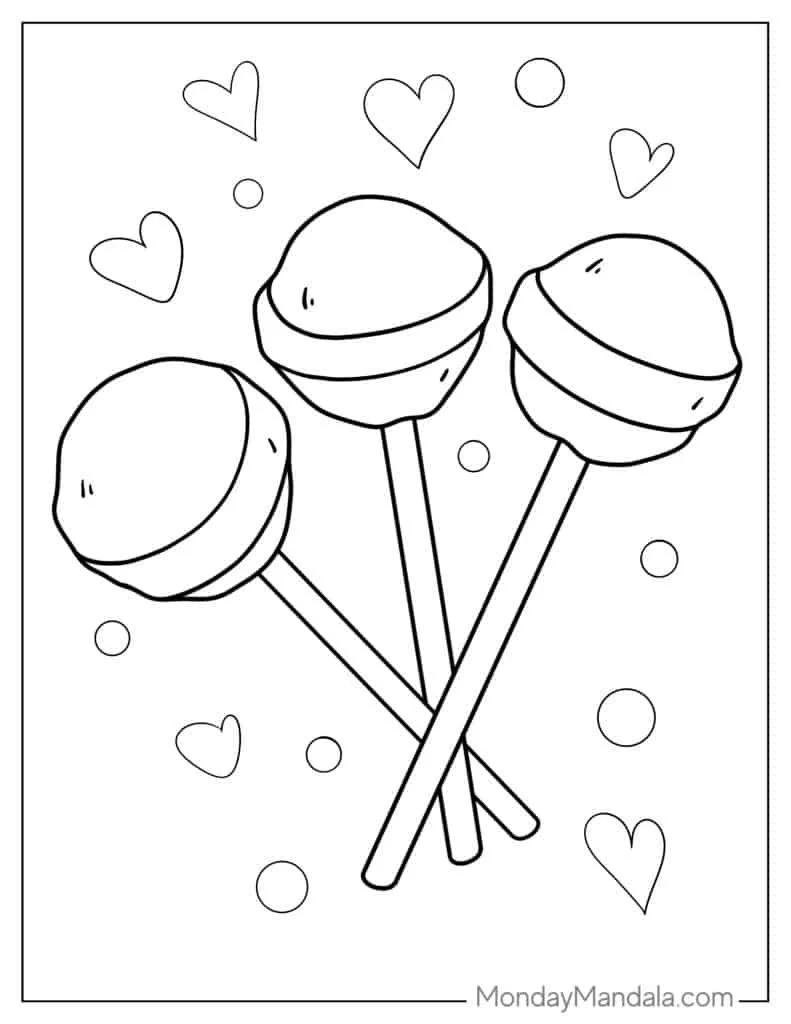Helado Para Colorear 79