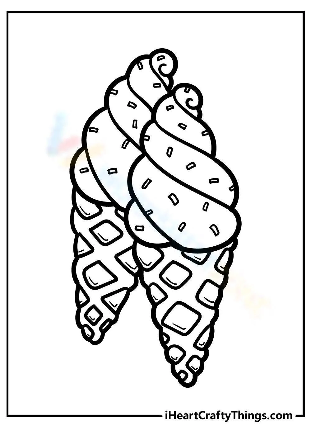 Helado Para Colorear 80