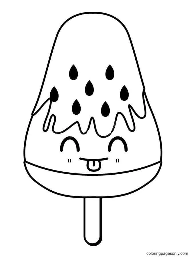 Helado Para Colorear 66
