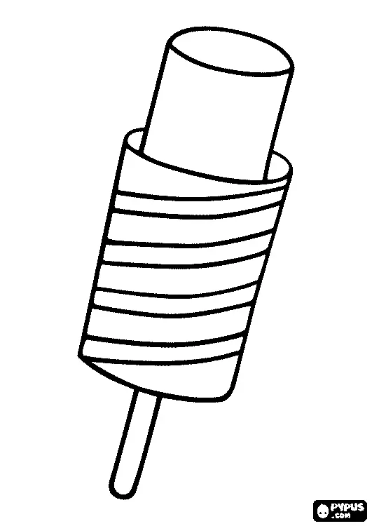 Helado Para Colorear 70