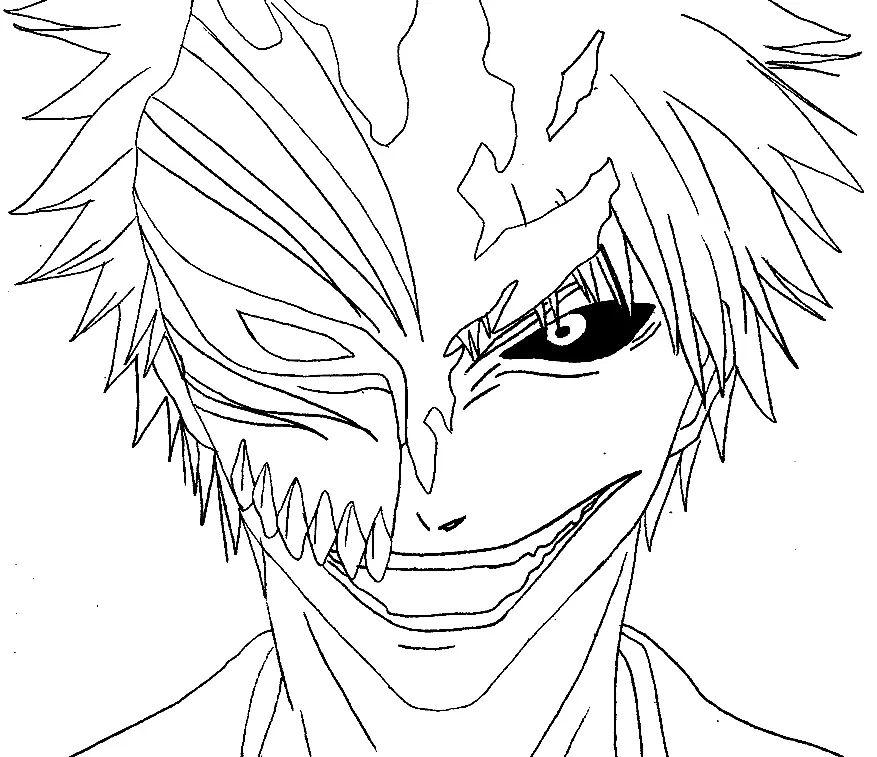 Ichigo Coloring Pages 2