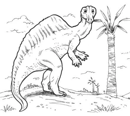 Iguanodon Coloring Pages 10