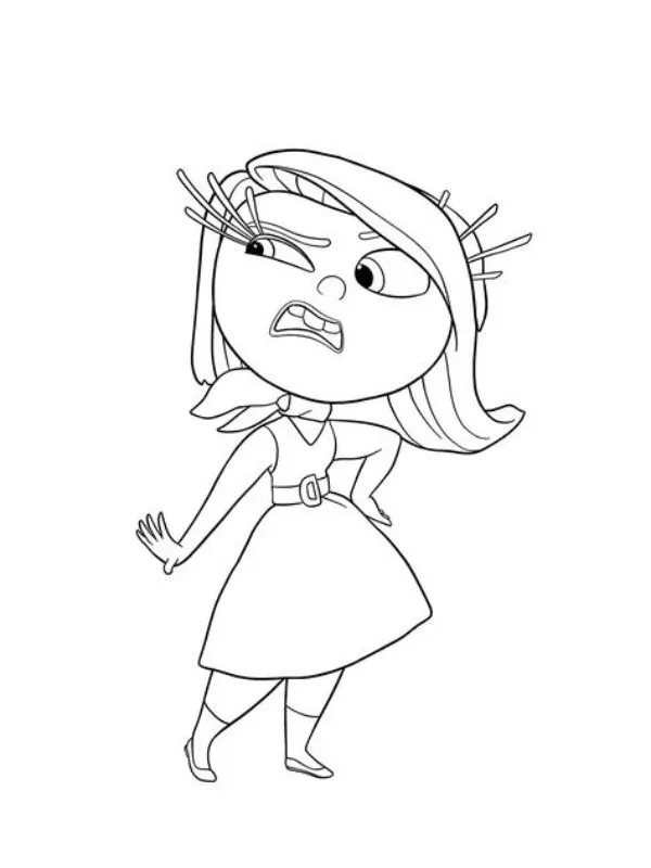 Inside Out 2 coloring pages 53