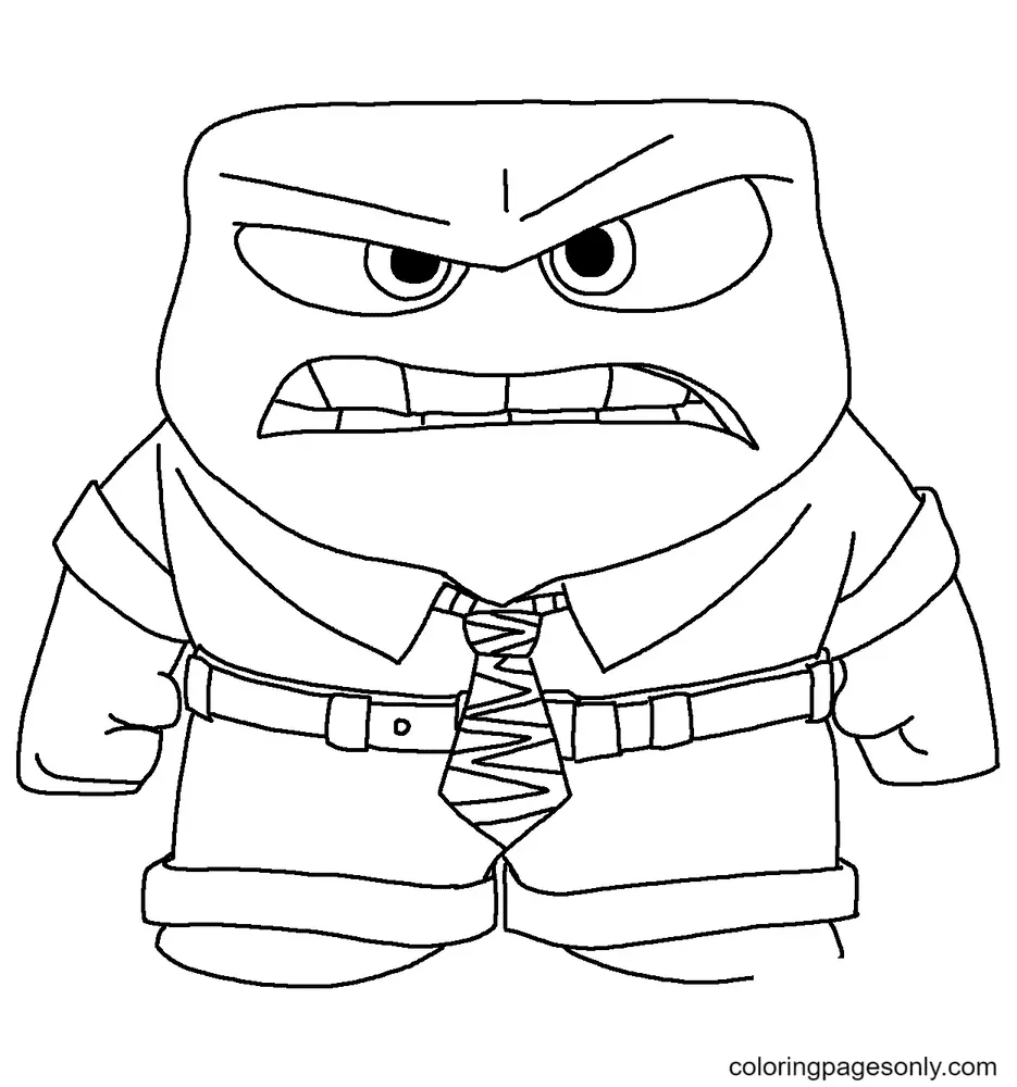 Inside Out Coloring Pages 29