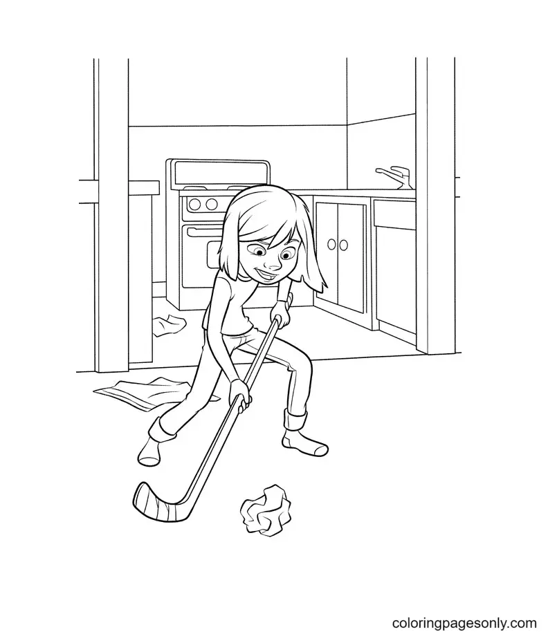 Inside Out Coloring Pages 52