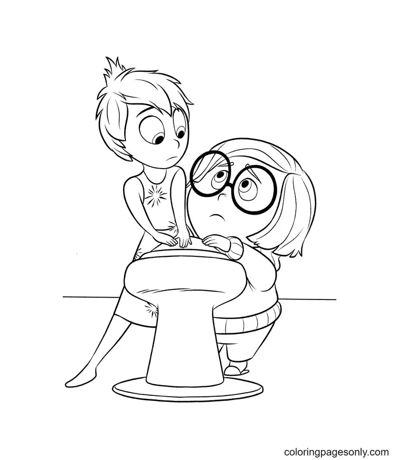 Inside Out Coloring Pages 58
