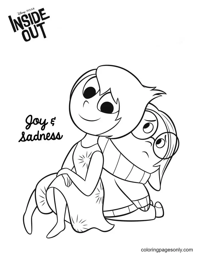 Inside Out Coloring Pages 59