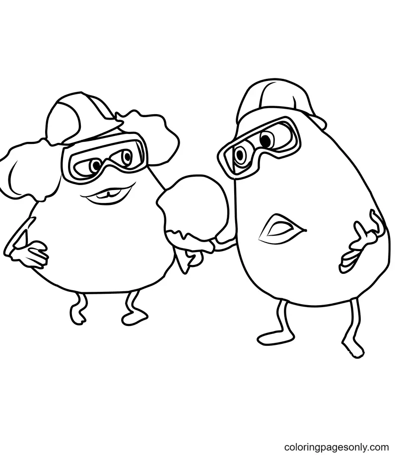 Inside Out Coloring Pages 60