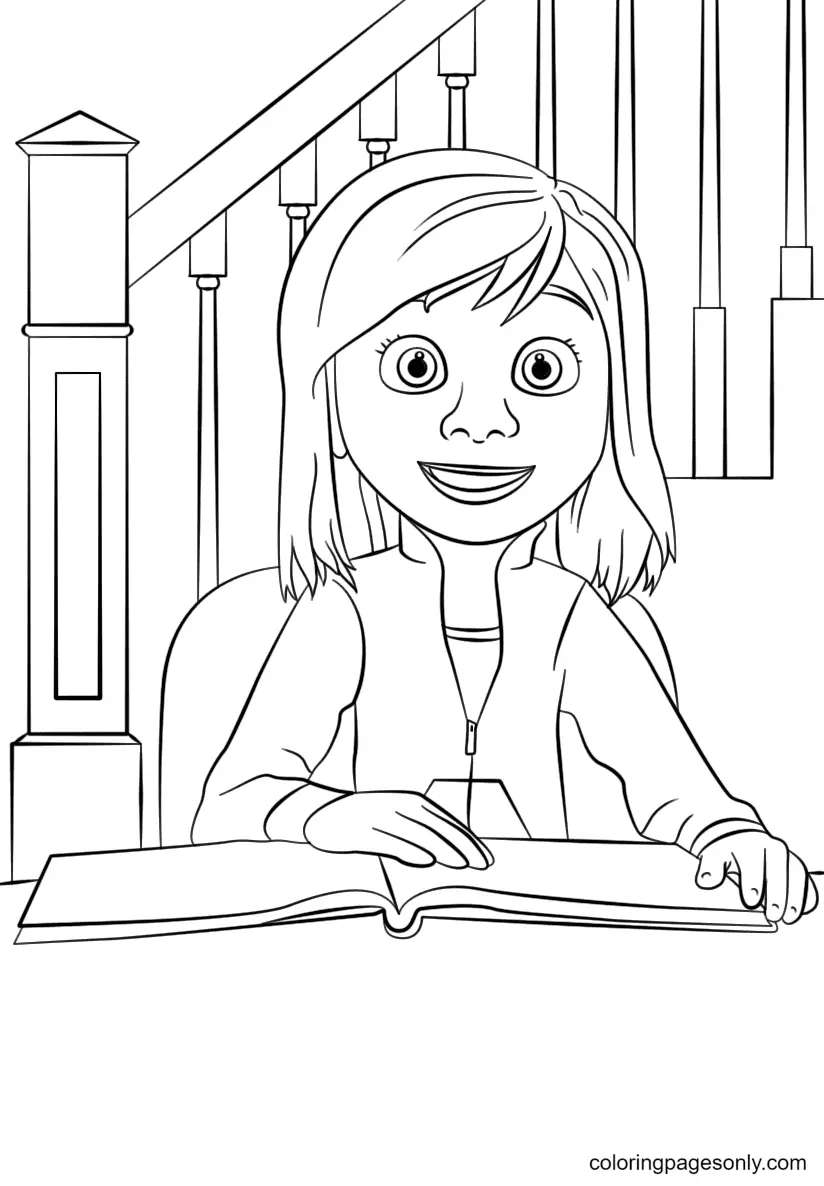 Inside Out Coloring Pages 62