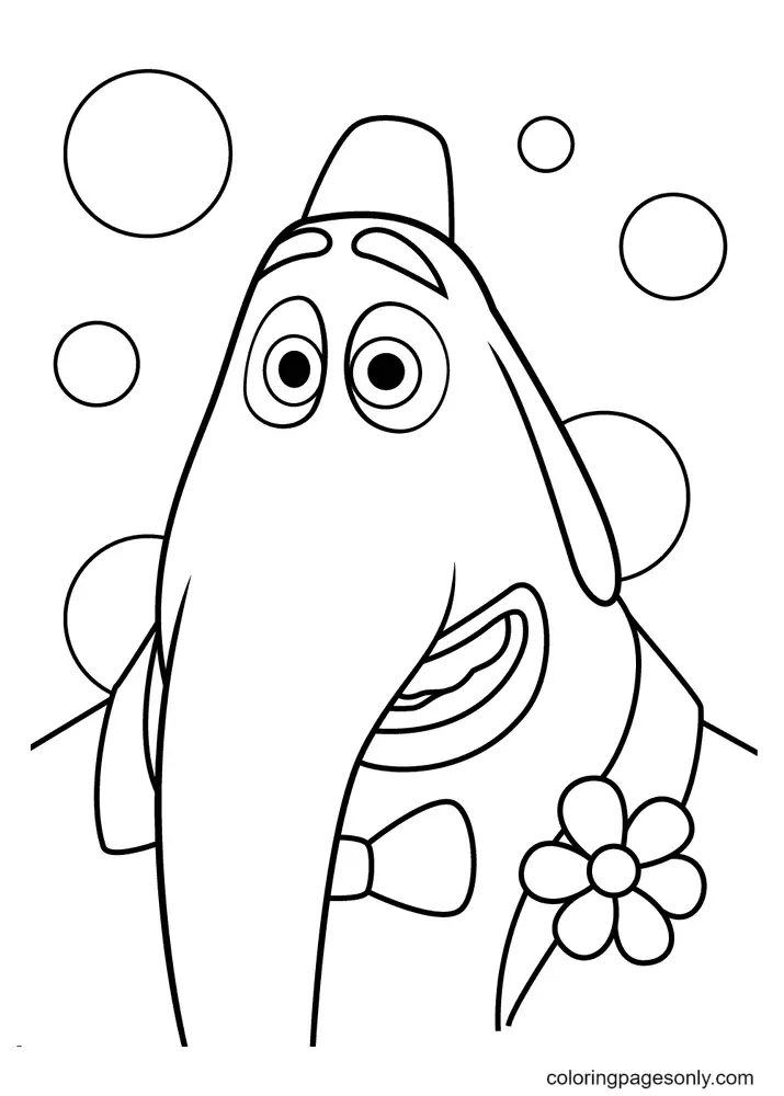 Inside Out Coloring Pages 9