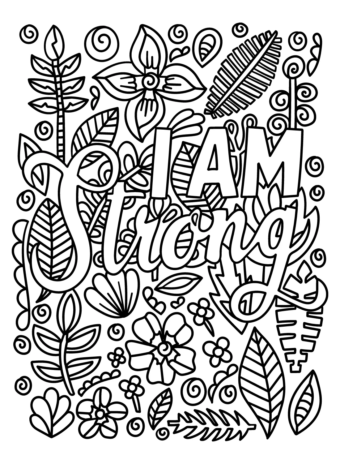 Desenhos de Paginas Inspiradoras Para Colorir 29