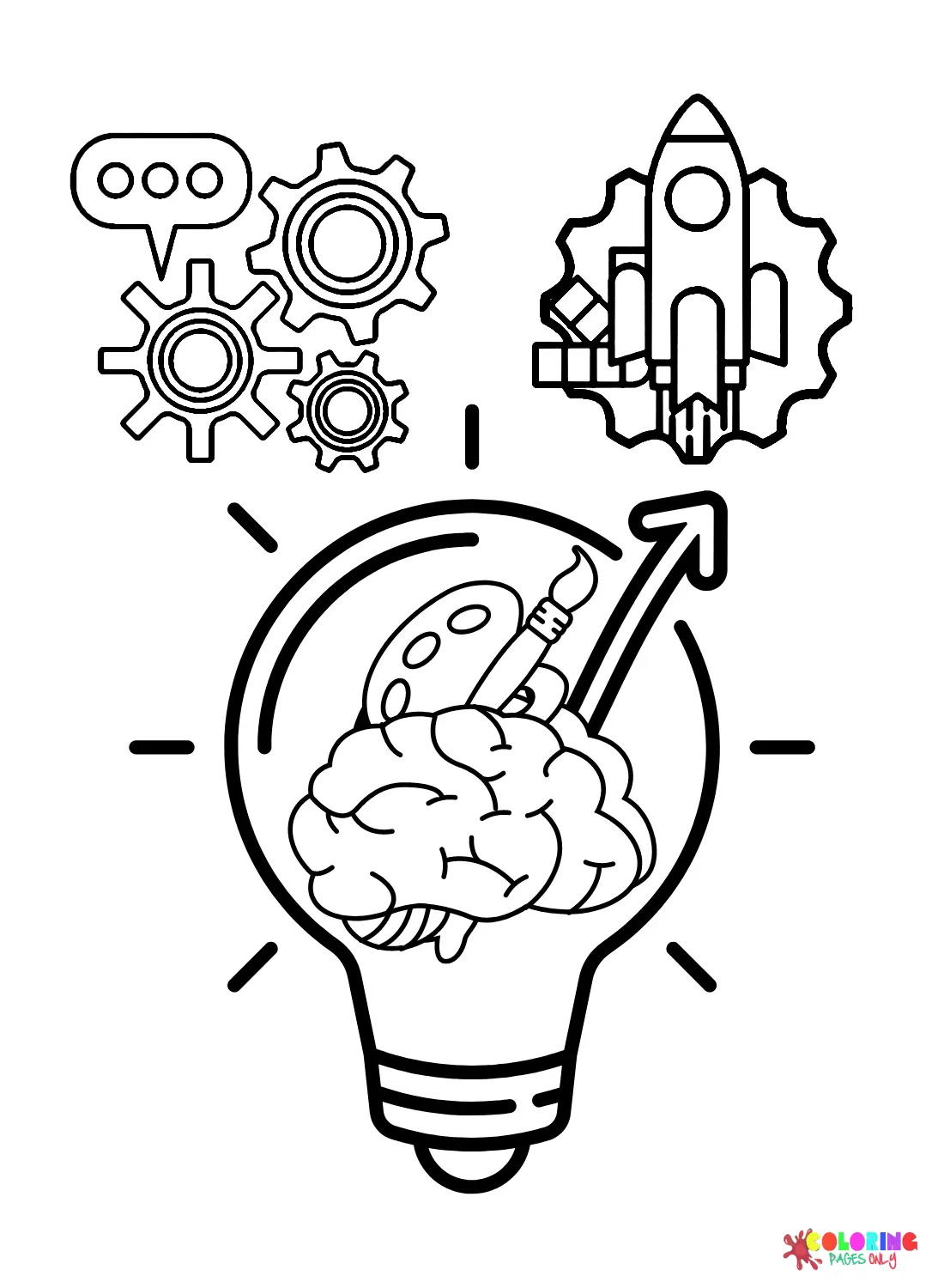 Desenhos de Paginas Intelectuais Para Colorir 11