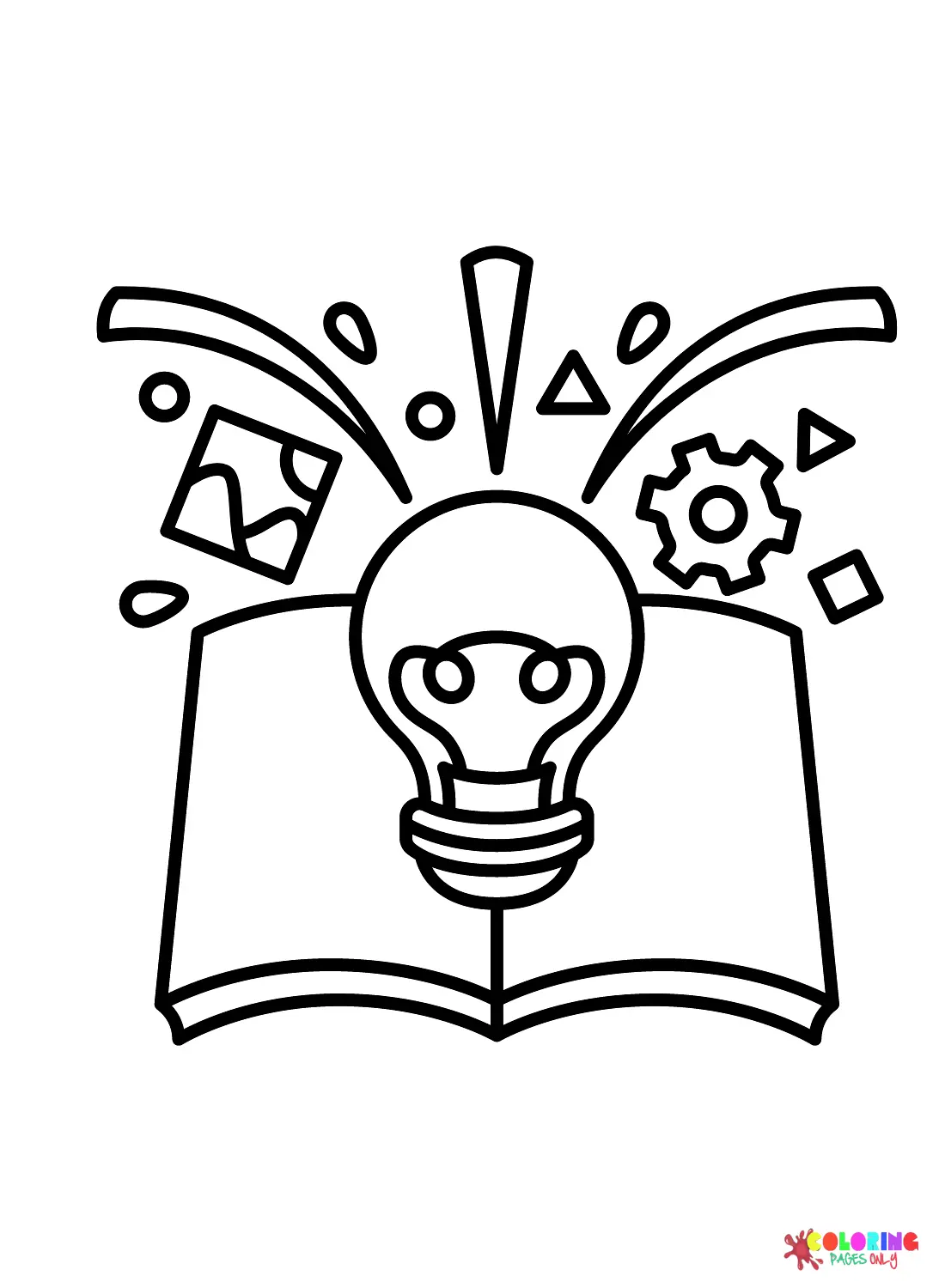Desenhos de Paginas Intelectuais Para Colorir 12